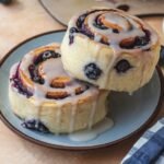 Blueberry cinnamon rolls
