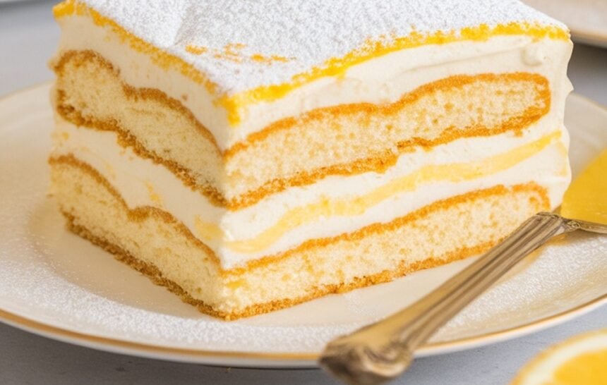 Lemon Tiramisu