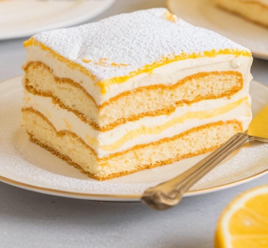 Lemon Tiramisu